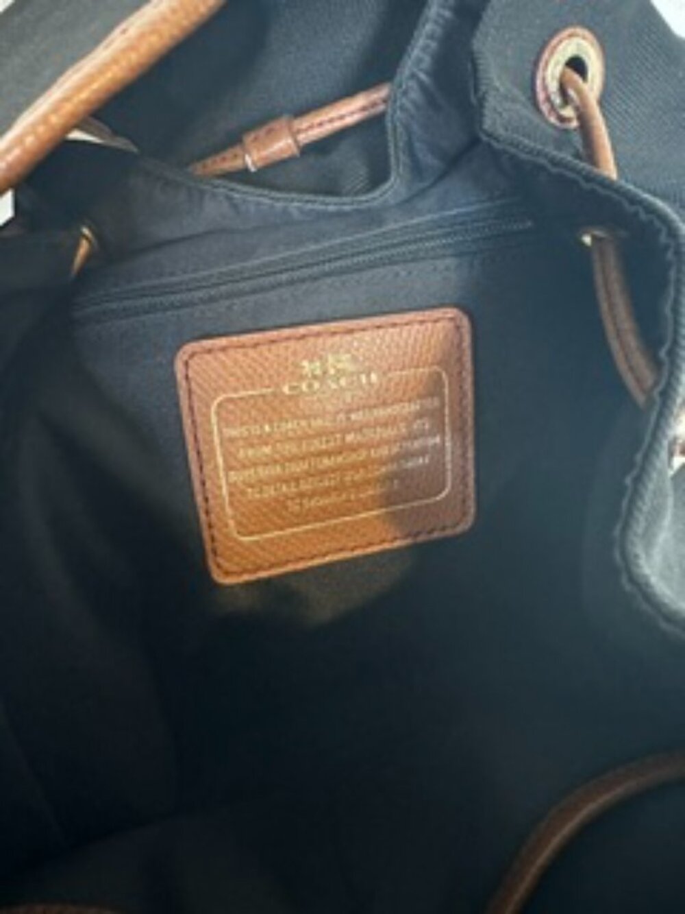 Coach Small Back Pack - Picture 3 of 6